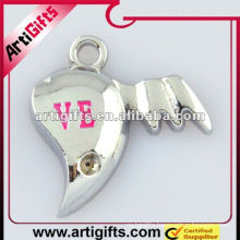 fashion half heart pendant